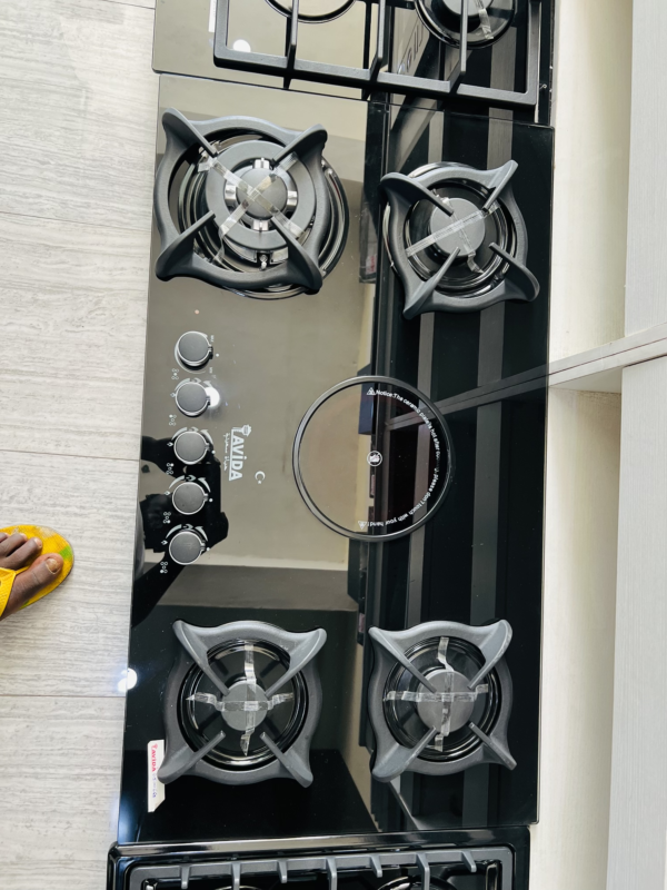 4 by 1 electric and gas cooker