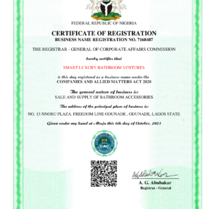 CAC CERTIFICATE-SMART-LUXURY-BATHROOM-VENTURES